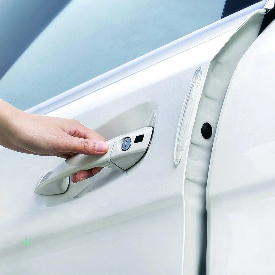 Захисна накладка для авто Baseus Streamlined car door bumper strip білий (CRFZT-02) - фото 3