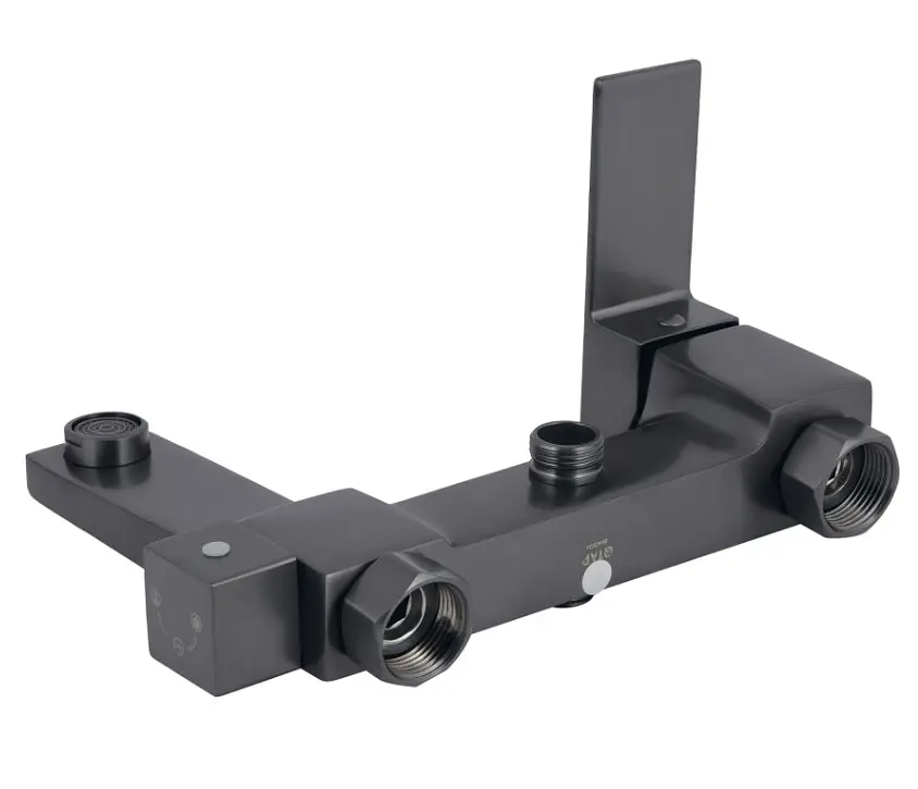 Душова система універсальна Qtap Gemini Gunmetal Black PVD з виливом QTGEM111GMB45688 - фото 6
