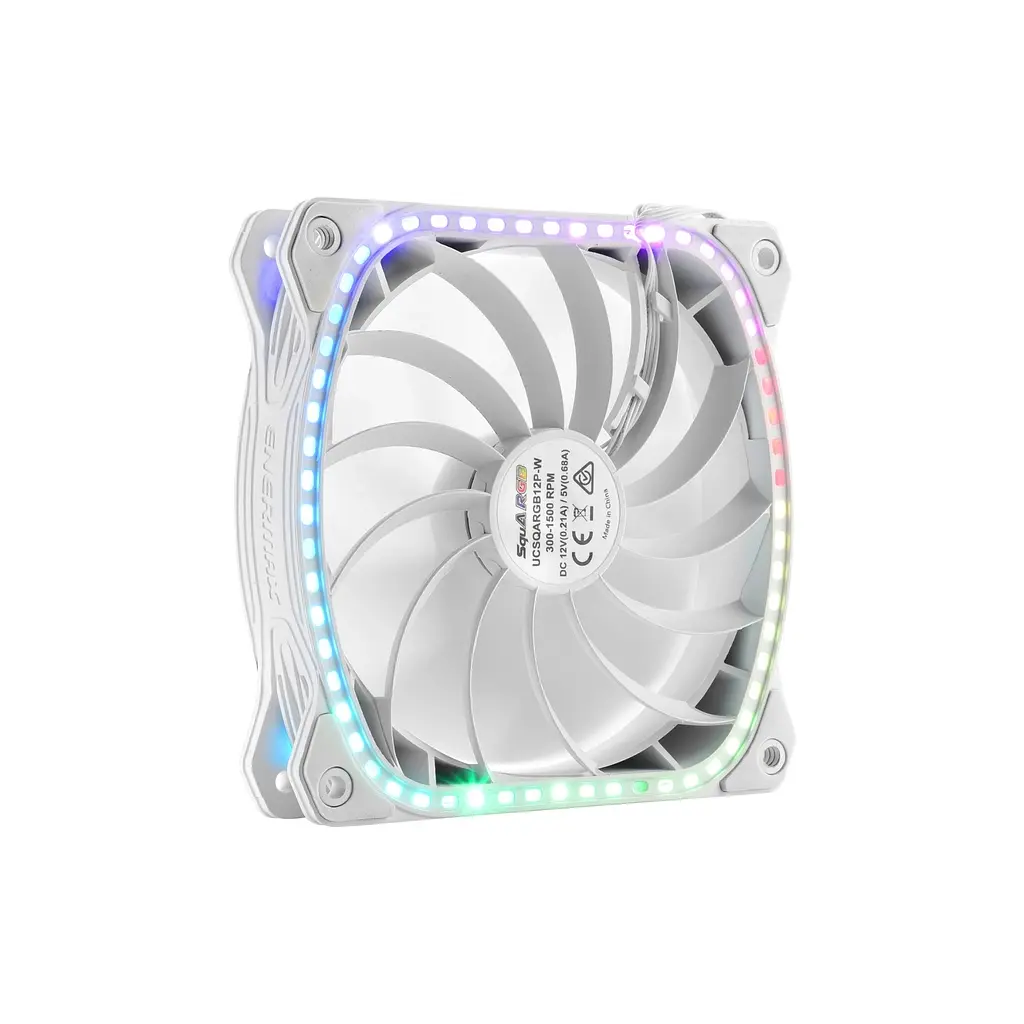 Кулер для корпуса Enermax SquA RGB White (UCSQARGB12P-W-SG) - фото 6