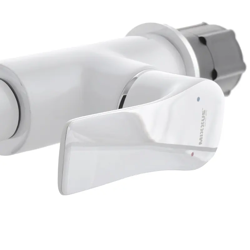 Змішувач для кухні Mixxus Premium Eva 017 white MI5810 Білий матовий - фото 5