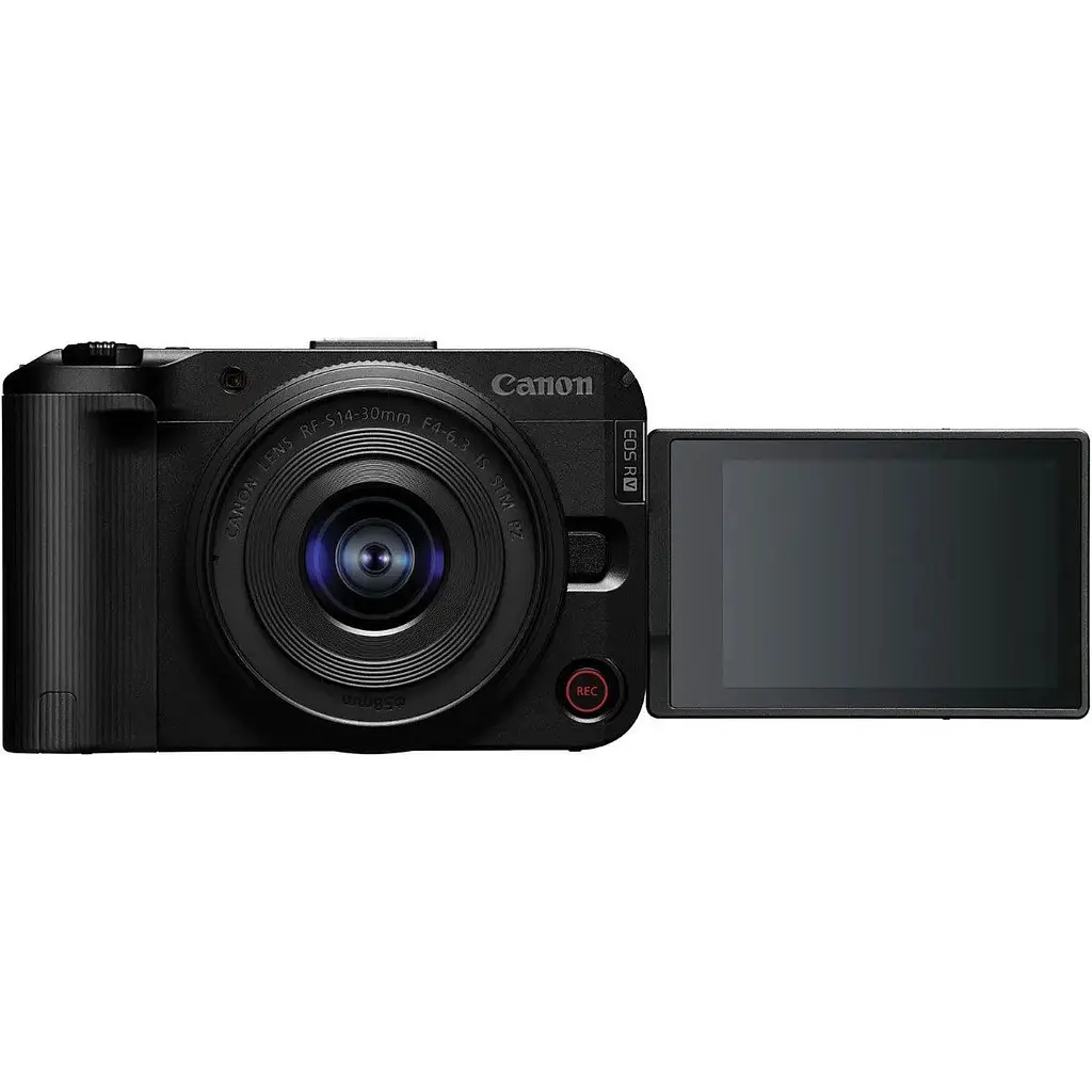 Бездзеркальний фотоапарат Canon EOS R50 V Kit RF-S 14-30mm IS STM PZ Black (6895C025) UA [137130] - фото 5