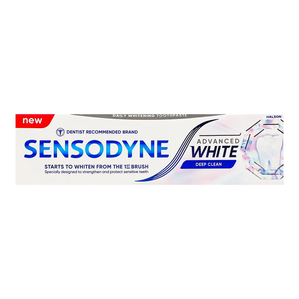 Зубна паста Sensodyne Вдосконалене вибілювання, глибоке очищення 75 мл - фото 2