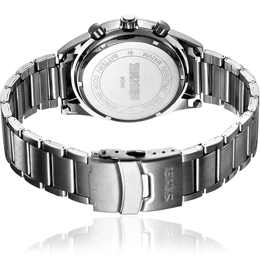Чоловічий наручний годинник Skmei 1309 Black, 1309BK (17126) - фото 2