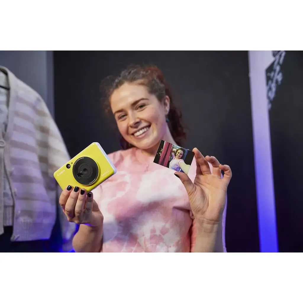 Фотокамера моментального друку Canon Zoemini C CV123 Bumble Bee Yellow [3884C006] [131310] - фото 4