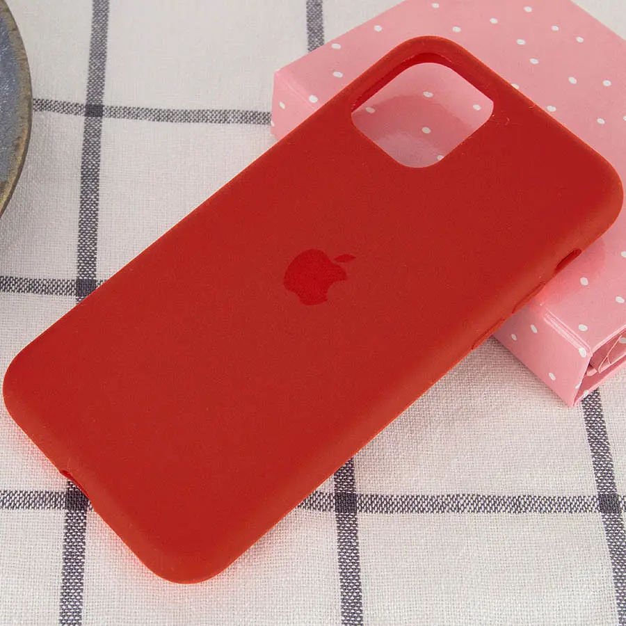 Чохол Silicone Case Full Protective AA для Apple iPhone 11 6.1" Червоний / Dark Red - фото 2