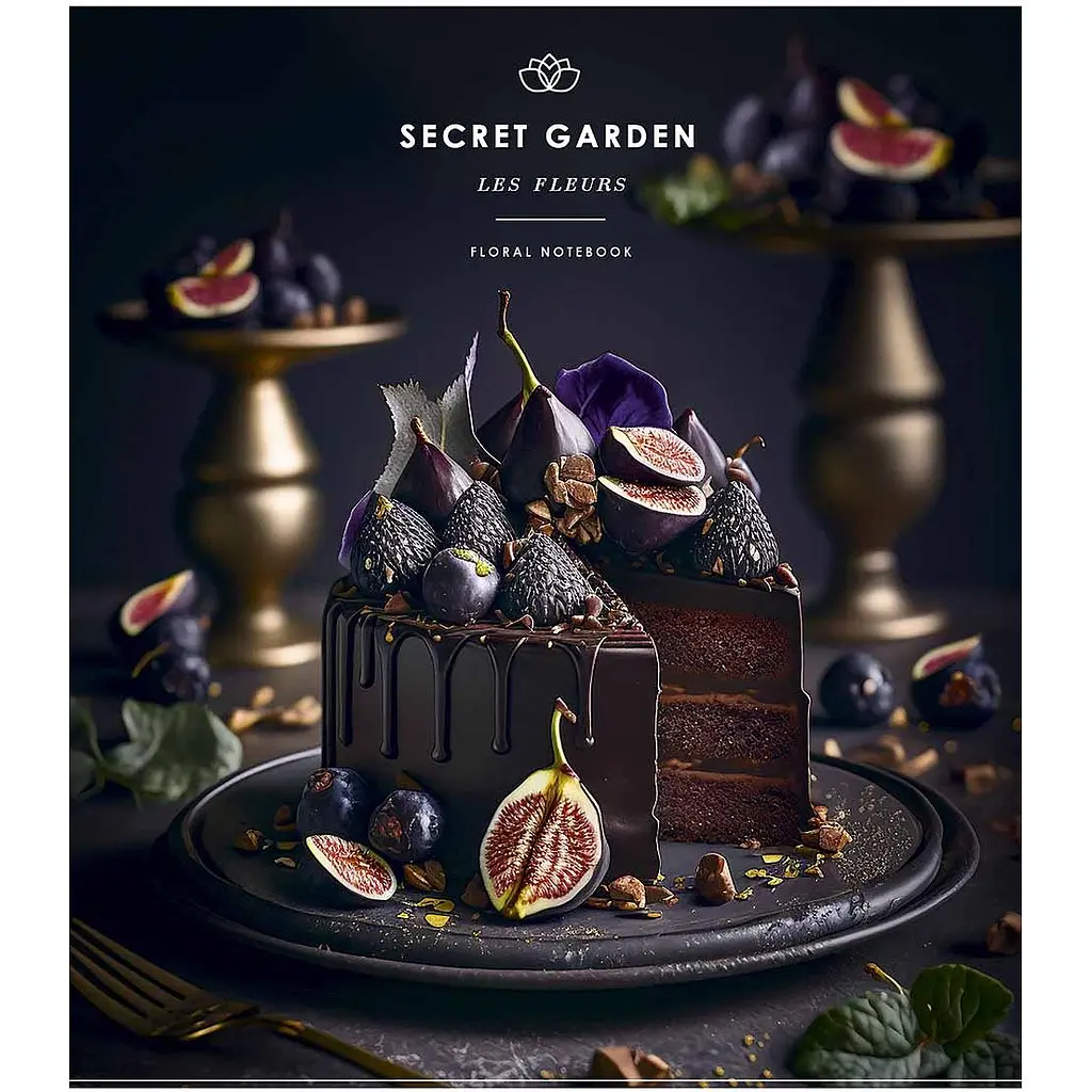Зошит загальний Школярик Secret garden у лінію 96 аркушів 5 шт. (096-3426L) - фото 4