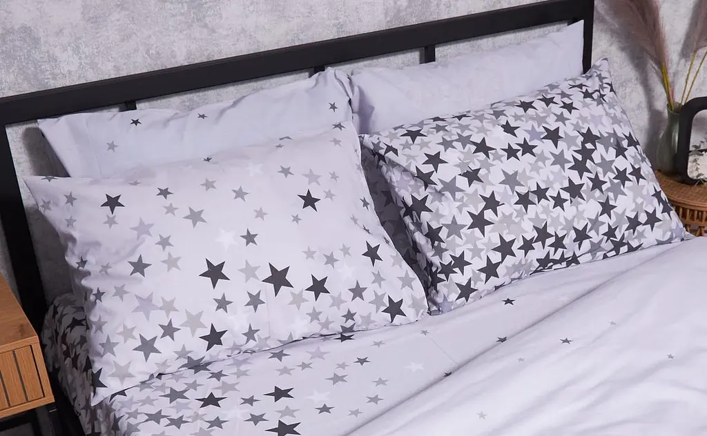Набір наволочок Moon&Star Бязь Gold Люкс Little Stars 40х60 см 2 шт - фото 2