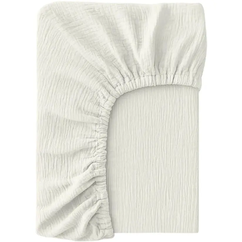 Простирадло на резинці муслін Cosas Vanillacream 200х200х20 см (02Muslin_VanillaCream_200x200x20)