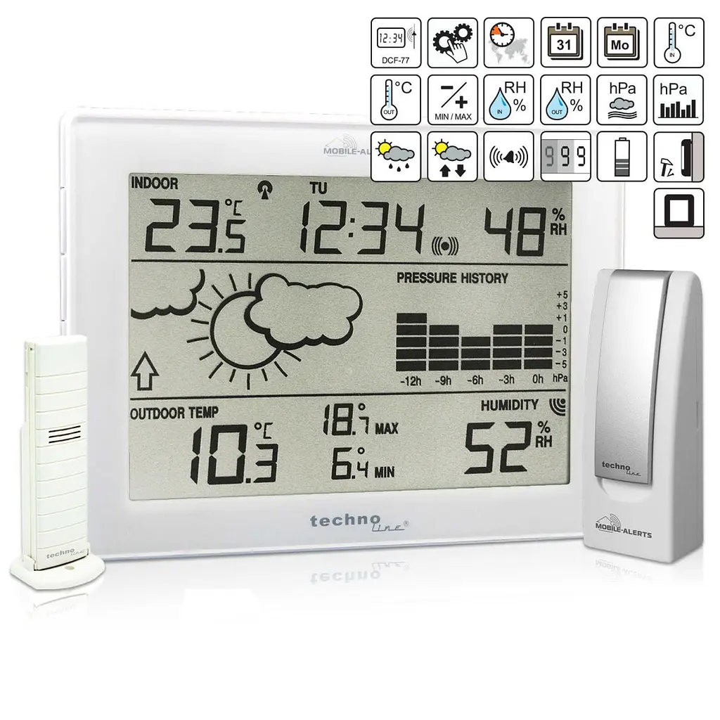 Метеостанція Technoline Mobile Alerts Set MA10006 (MA10006) - фото 4