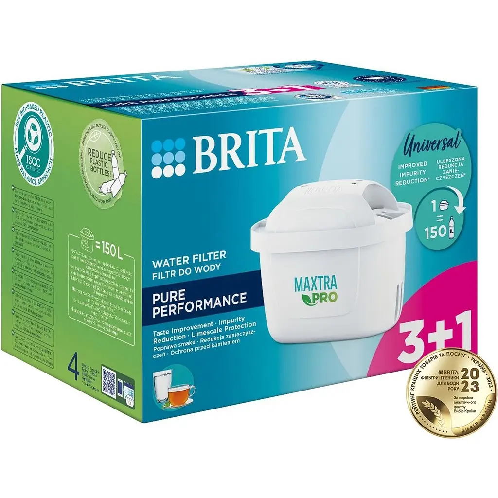 Змінний фільтр для глечика Brita MXPro 3+1 шт (1051759) [150544] - фото 4