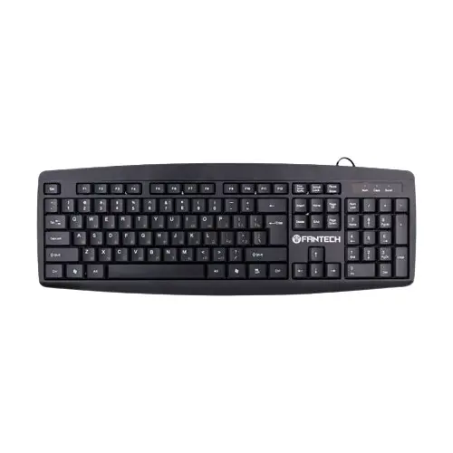 Клавіатура та миша Fantech KM100 оптичний сенсор чорна (ЦУ-00033226_393) - фото 2