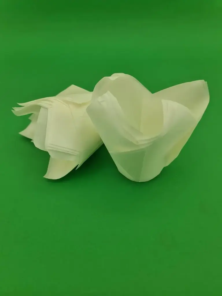 Тарталетки паперові для кексів ТЛ-150 Тюльпан 100 шт. білі - фото 3