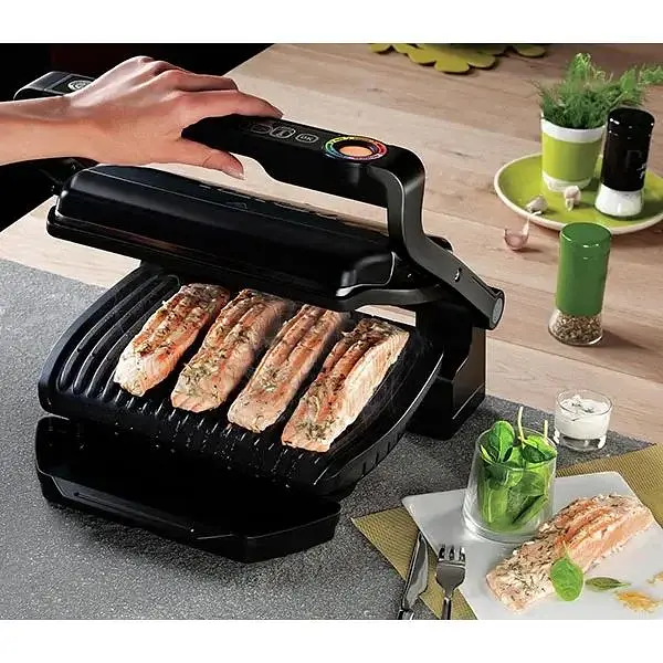 Гриль-барбекю Tefal GC714834 OptiGrill + 2000 Вт 30х20 см - фото 5