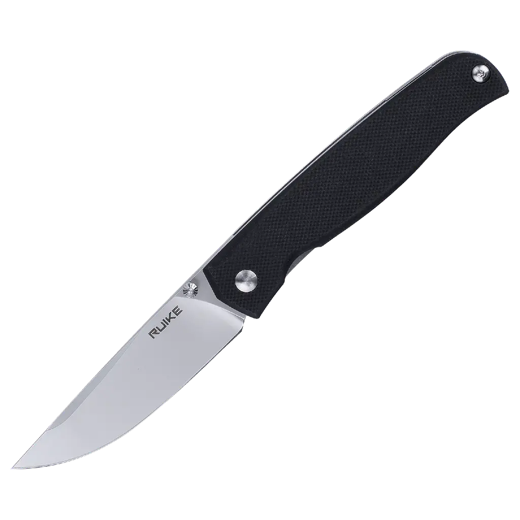 Ніж складаний кишеньковий Ruike P661-B, (7.4 см) 14C28N/G10 чорний