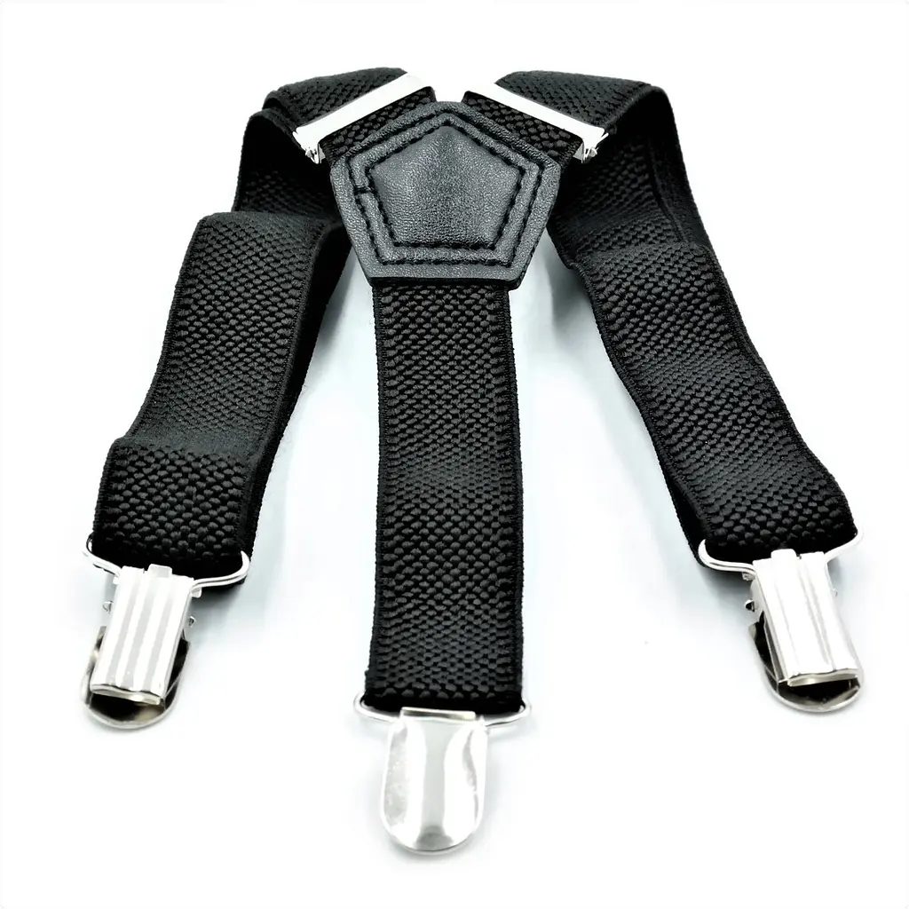 Підтяжки дитячі Чорні Weatro det-pd-024 (det-pd-024) - фото 2