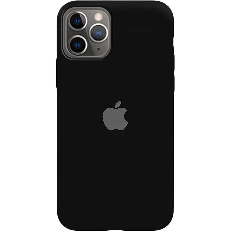 Чохол-накладка Toto Silicone Full Protection Case Apple iPhone 11 Pro Black - фото 2