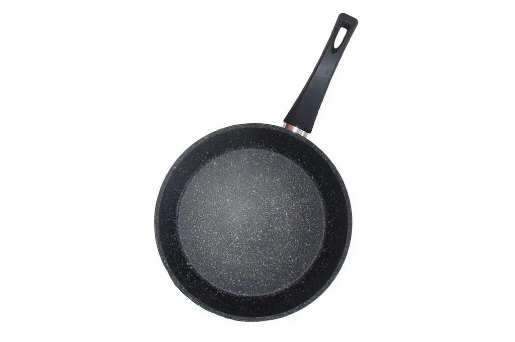 Сковорода глибока антипригарна Biol 24 см Black Stone алюміній 24078Р - фото 2