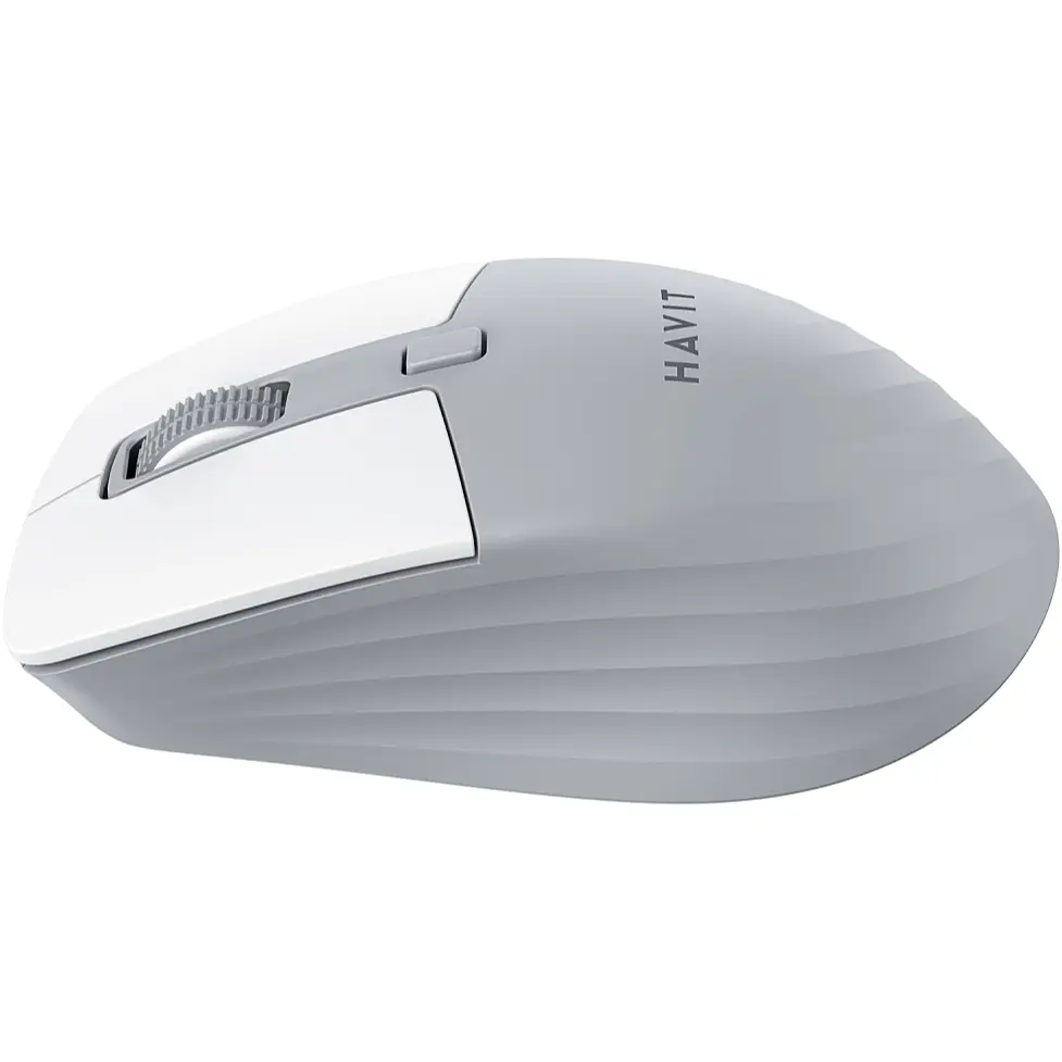 Бездротова миша дворежимна HAVIT MS58WB, сірий, 2.4GHz та BT (HV-MS58WB-GY) - фото 3