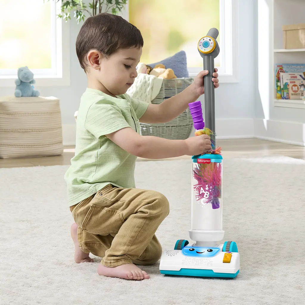 Пилосос 2 в 1 Fisher-Price Веселе прибирання (JMM37) - фото 13
