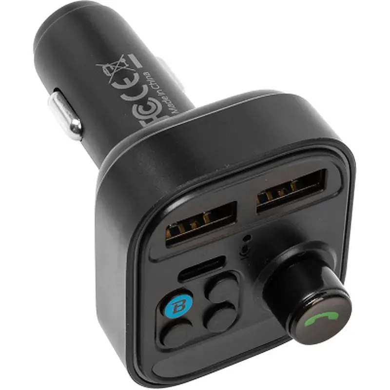 FM модулятор HiSmart T18 Black (BS330331)