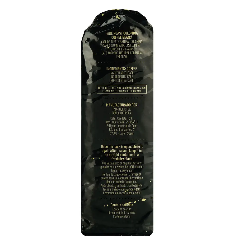 Кава Candelas 100% Colombia в зернах 1 кг - фото 3