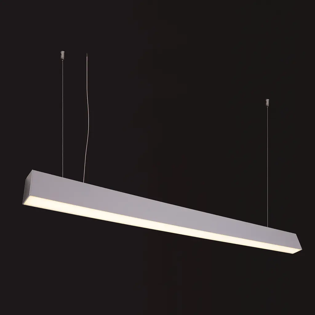 Светильник линейный Brille 33-235 FLF-66 45W NW WH LED 1.2 м подвесной светодиодный - фото 4