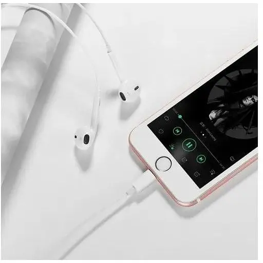 Hаушники Hoco series earphones for lightning display set M80 (20PCS) - фото 2