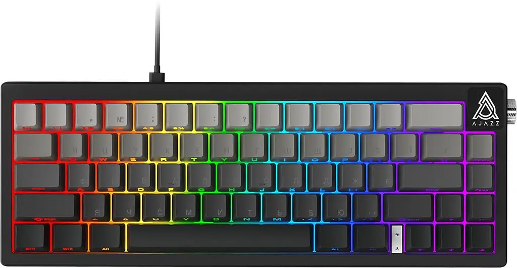 Клавиатура Ajazz AK650 Day Dream switches Gradient Black Gray (AK650-DD-BG) - фото 2