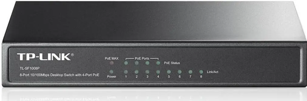 Комутатор мережевий TP-Link TL-SF1008P