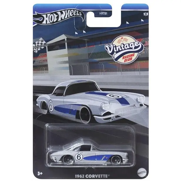 Тематическая машинка Hot Wheels Винтажные гоночные в ассортименте (HRT81) - фото 4