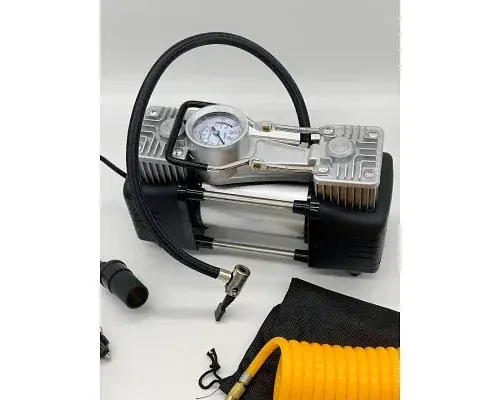 Автомобільний компресор двопоршневий Air Compressor 12V 628-4x4 - фото 4