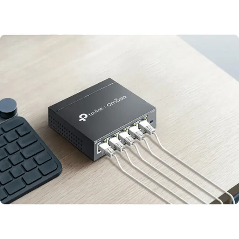 Комутатор мережевий TP-Link ES205GP - фото 7