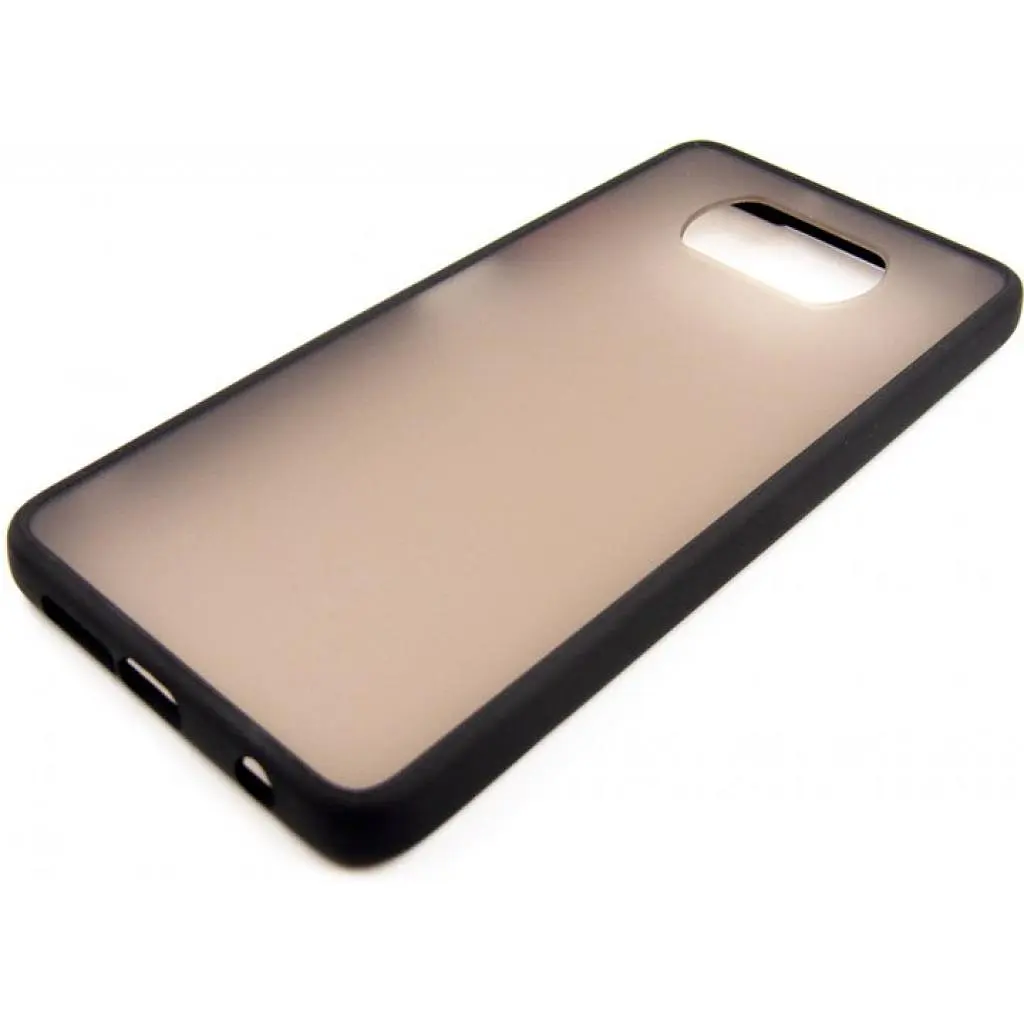 Чохол до мобільного телефона Dengos Matt POCO X3 black (DG-TPU-MATT-68) - фото 3