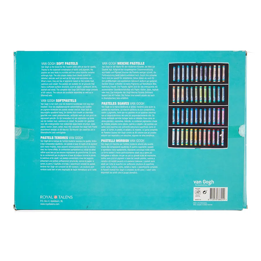 Набор сухой мягкой пастели Van Gogh Royal Talens 48 цветов - фото 4