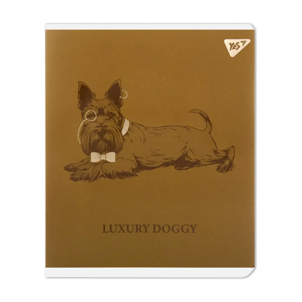 Зошит Yes Luxure doggy А5 24 аркушів клітинка (767539), в асортименті - фото 6