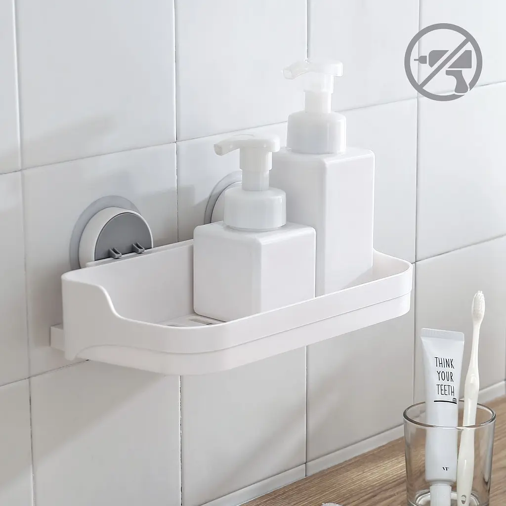 Полка клейкая МВМ My Home BP-3 белая (BP-3 WHITE) - фото 3