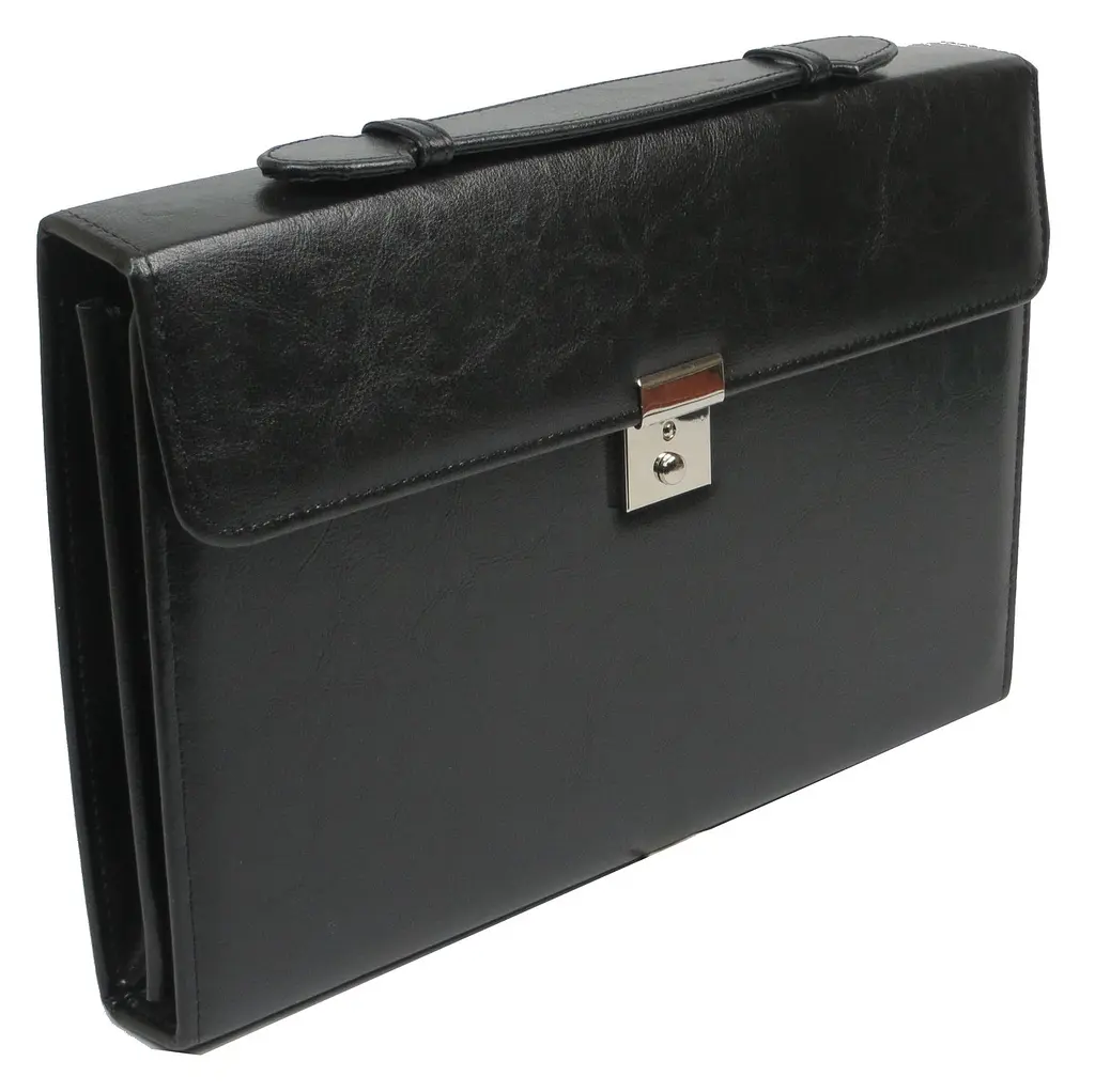 Чоловічий діловий портфель JPB 38х25х5 см acs0017880 - фото 2
