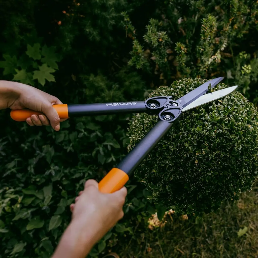 Ножиці для живоплоту Fiskars PowerGear HS72 (1000596) - фото 5