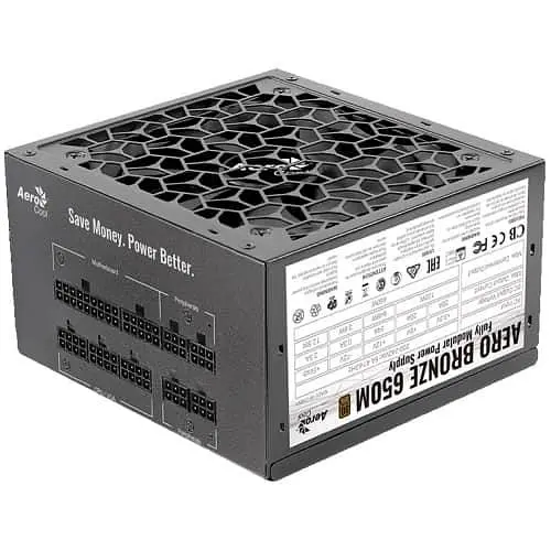 Блок живлення Aerocool Aero Bronze 650M Fully Modular 650W (ACPB-AR65AEC.1M) Б/в,U1 - фото 5