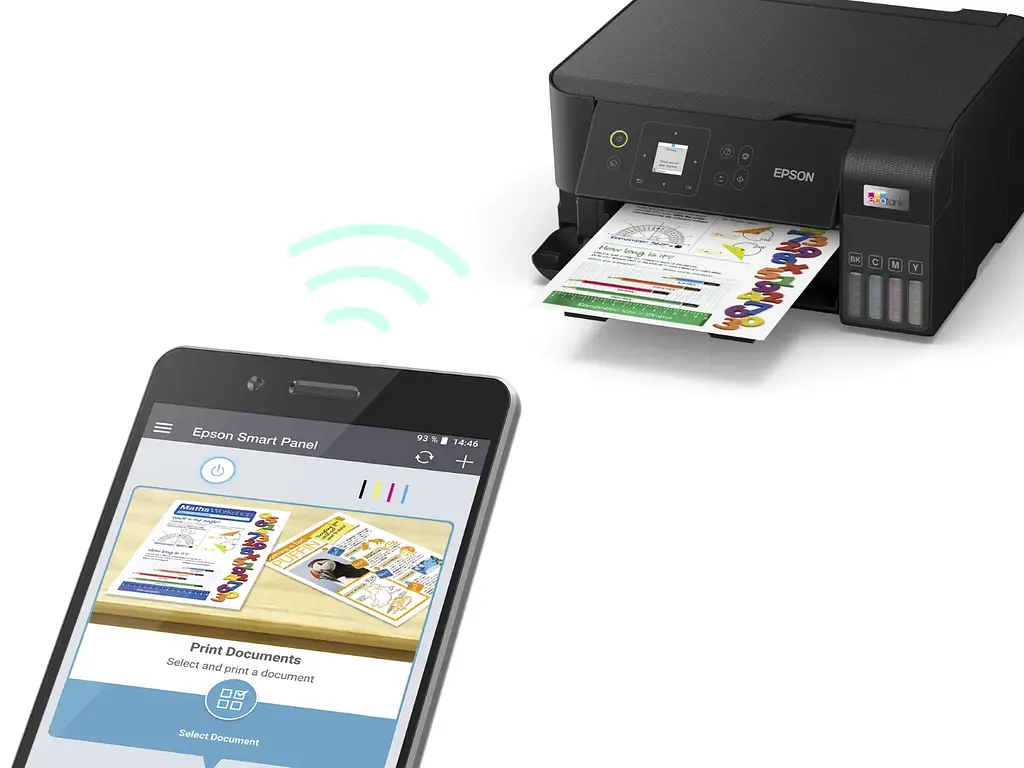 МФУ ink color A4 EcoTank L3560 33_20 ppm USB Wi-Fi 4 inks Epson teh0015765 - фото 4
