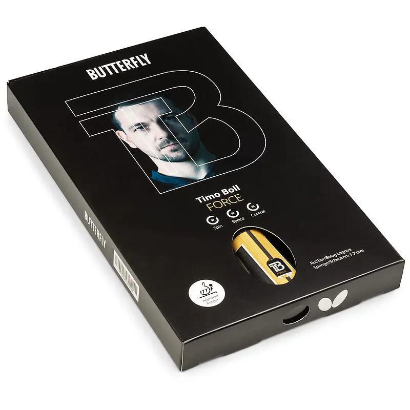Ракетка для настільного тенісу Butterfly Timo Boll Force FL (6110300002) - фото 6