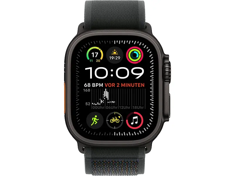 Смарт-годинник Apple Watch Ultra 2 GPS + Cellular 49mm Black Titan. Case w. Black Trail Loop - S/M (MX4U3) - фото 2