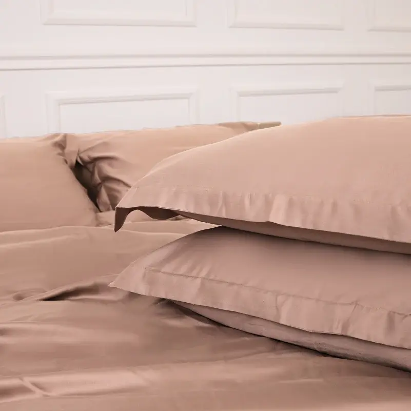 Комплект постільної білизни MirSon Tencel №03 Creamy 175х210 (2200009369063) - фото 4