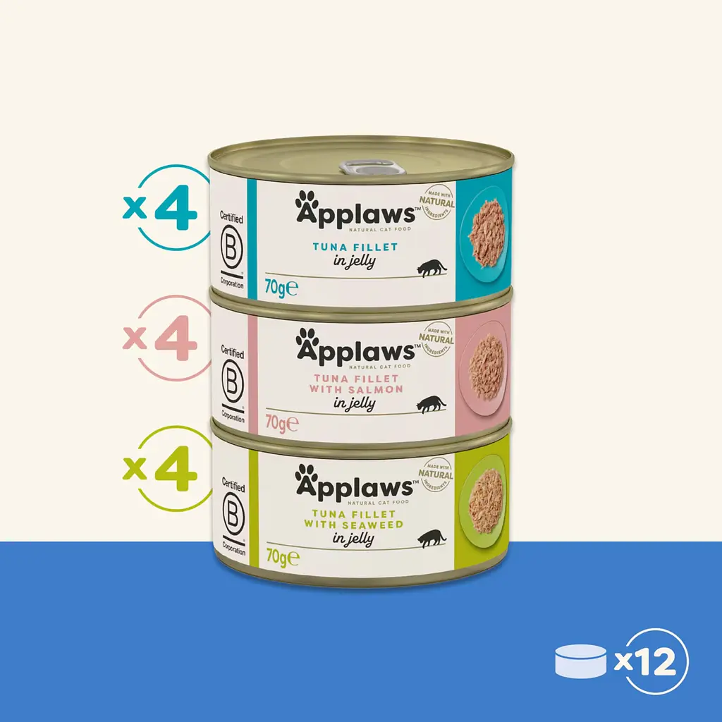 Набір консервів для котів Applaws Fish Selection in Jelly 12 х 70 г - фото 3