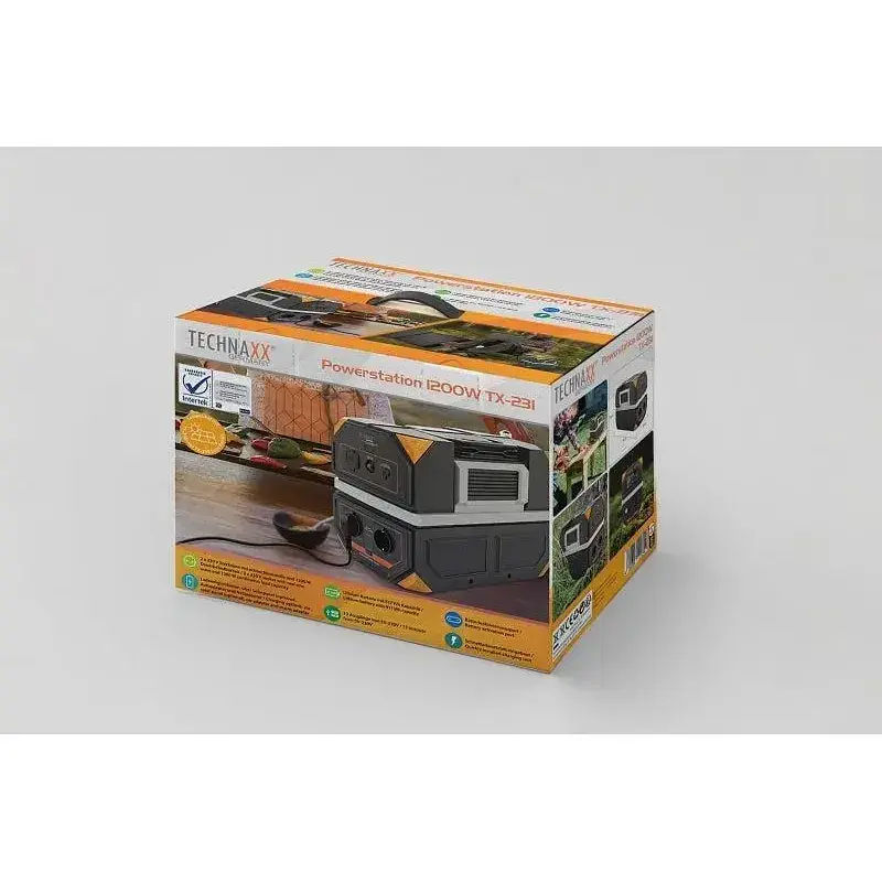 Портативная зарядная станция Technaxx 1200W Powerstation TX-231 - фото 4