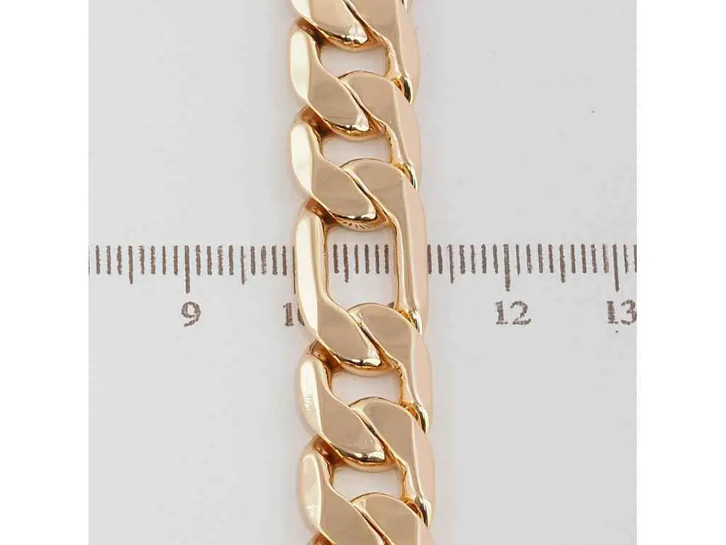 Ланцюжок XUPING Позолота 18K "Плетіння Фігаро" довжина 60см х 12мм 202156 - фото 2