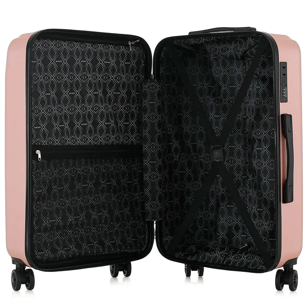Валіза Semi Line 24" (M) Pink (T5987-4) - фото 6