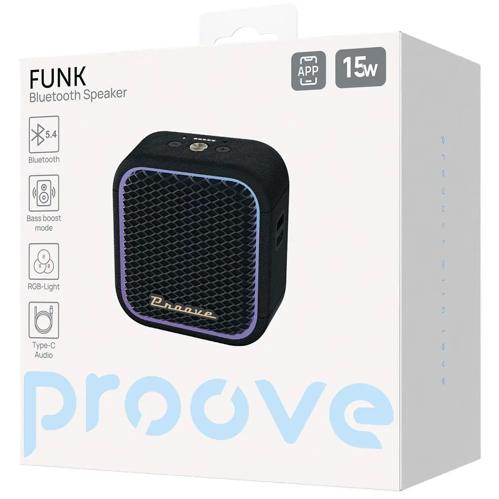 Портативна Акустика Proove Funk 15W (APP), в асортименті - фото 2