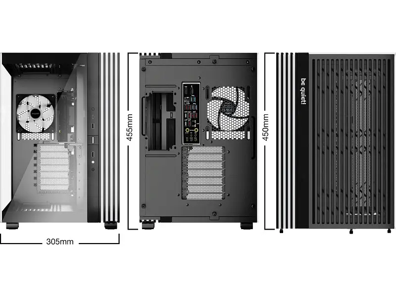 Корпус Be quiet! LIGHT BASE 600 LX Black (BGW67) - фото 3