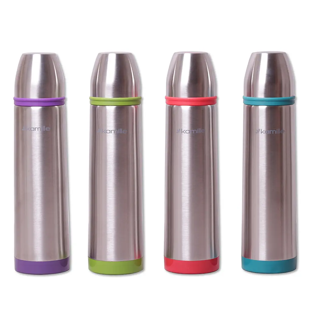 Термос Kamille KM-2059 1000 мл червоний - фото 4